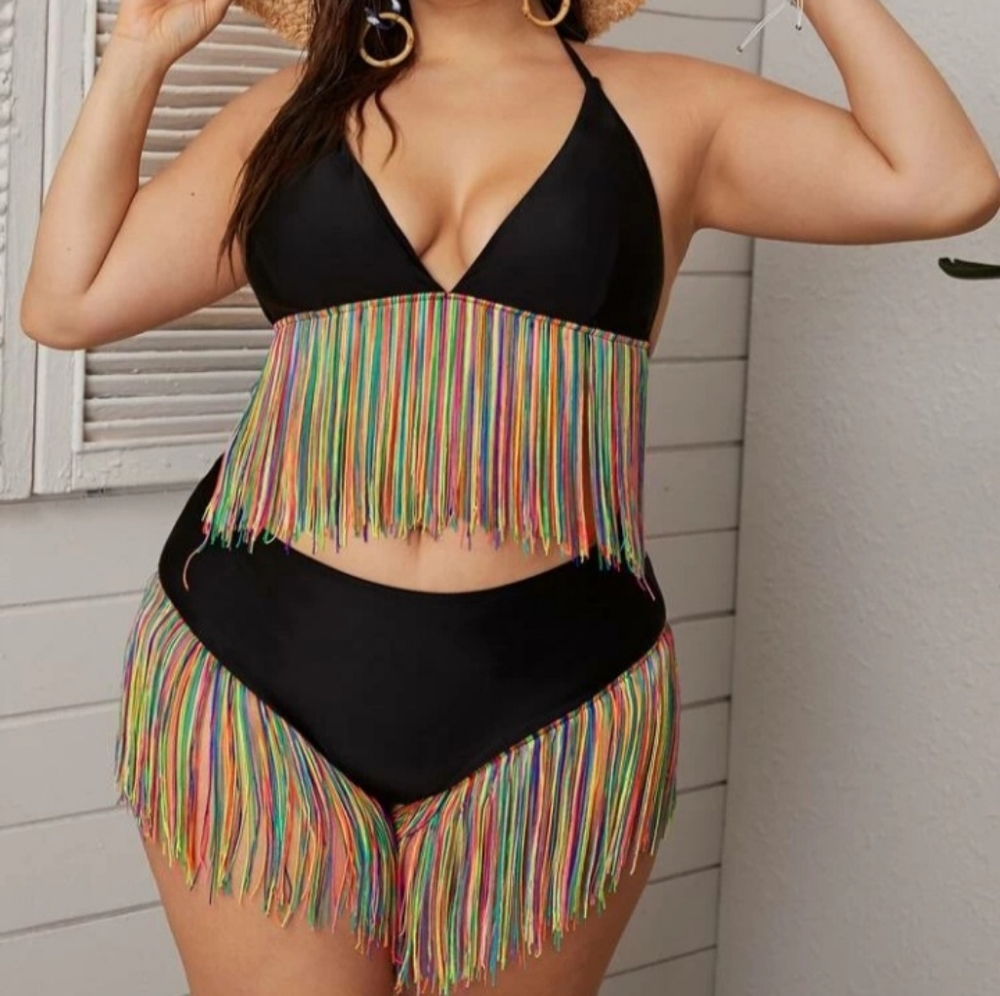 ❣fun fringe bikini